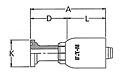 Straight Split Flange Code 61